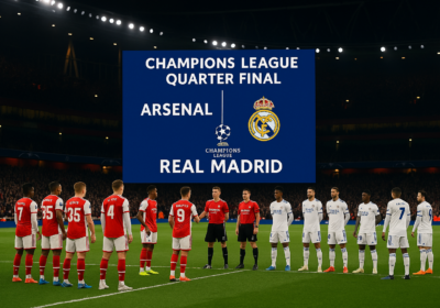 Arsenal Champions League clash with Real Madrid