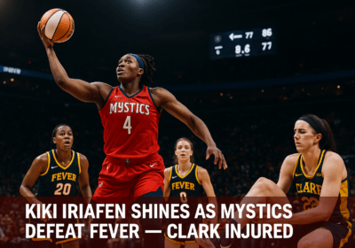Kiki Iriafen Washington Mystics vs Indiana Fever