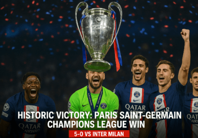Paris Saint-Germain Champions League Win