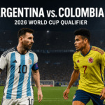 Argentina vs Colombia in World Cup qualifiers