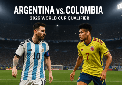 Argentina vs Colombia in World Cup qualifiers