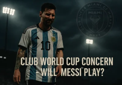 Lionel Messi Sparks Inter Miami Injury Fears Ahead of Club World Cup